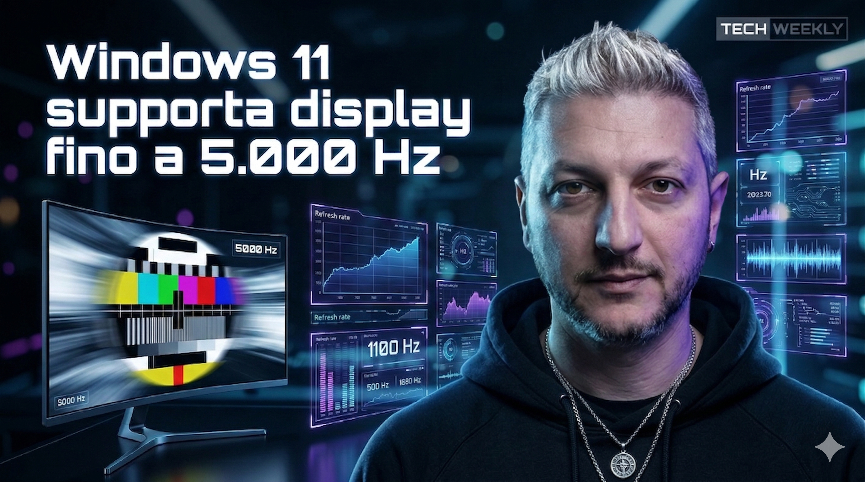 Windows 11 supporta ora display fino a 5.000 Hz: la fine di un limite invisibile
