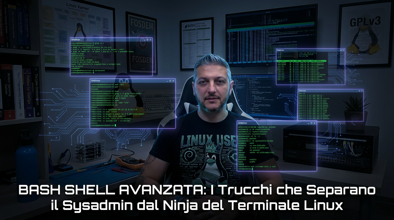 Bash Shell Avanzata: i Trucchi che Separano il Sysadmin dal Ninja del Terminale Linux