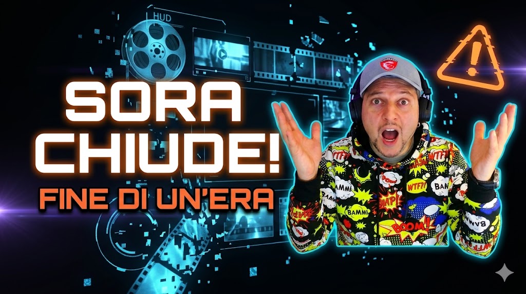 OpenAI chiude Sora: l’app video AI che ha sconvolto il web dura meno di sei mesi