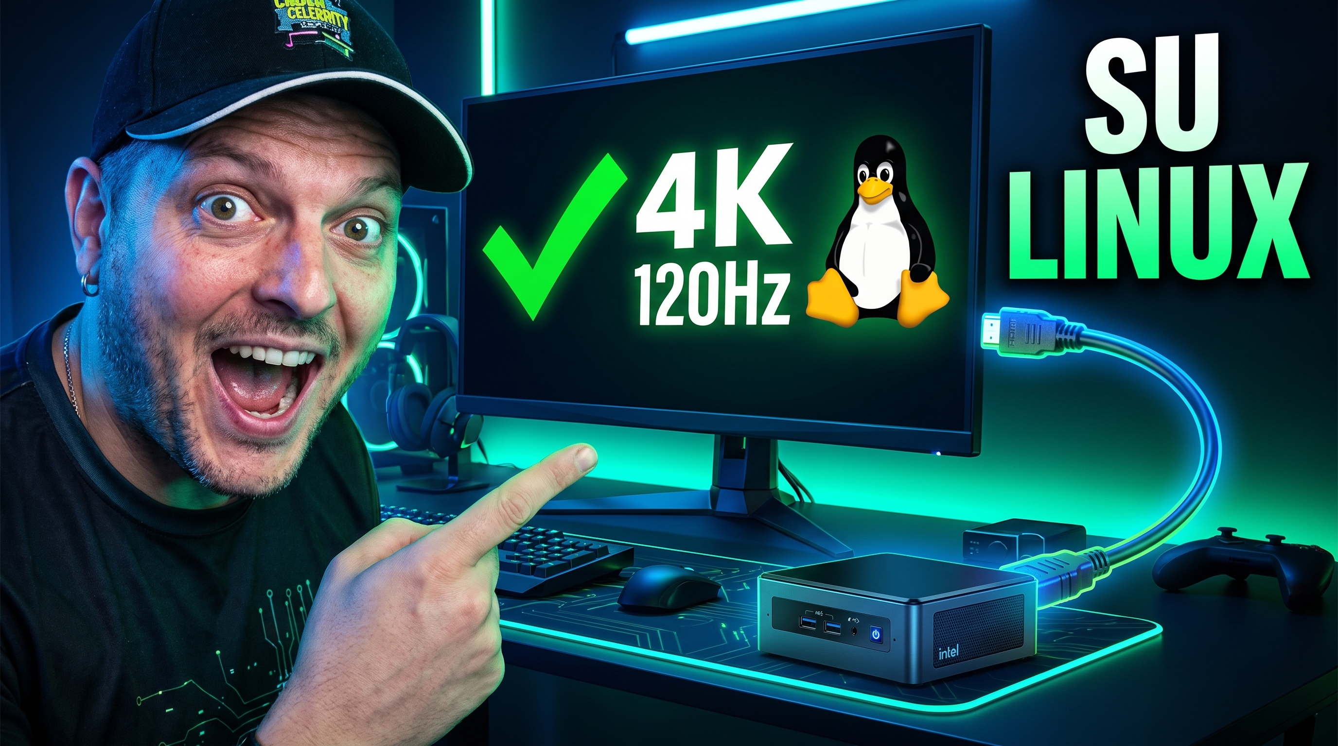HDMI 2.1 su Linux - 4K 120Hz Intel - tuttelevitediunmaker