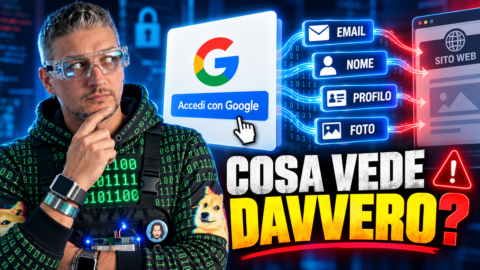 Accedi con Google - tuttelevitediunmaker