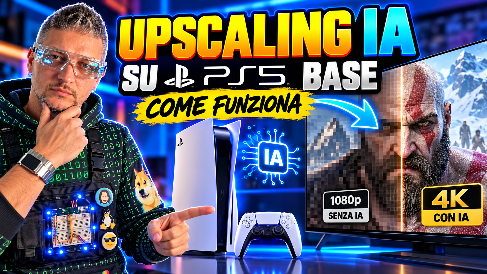 upscaling IA PS5 - tuttelevitediunmaker