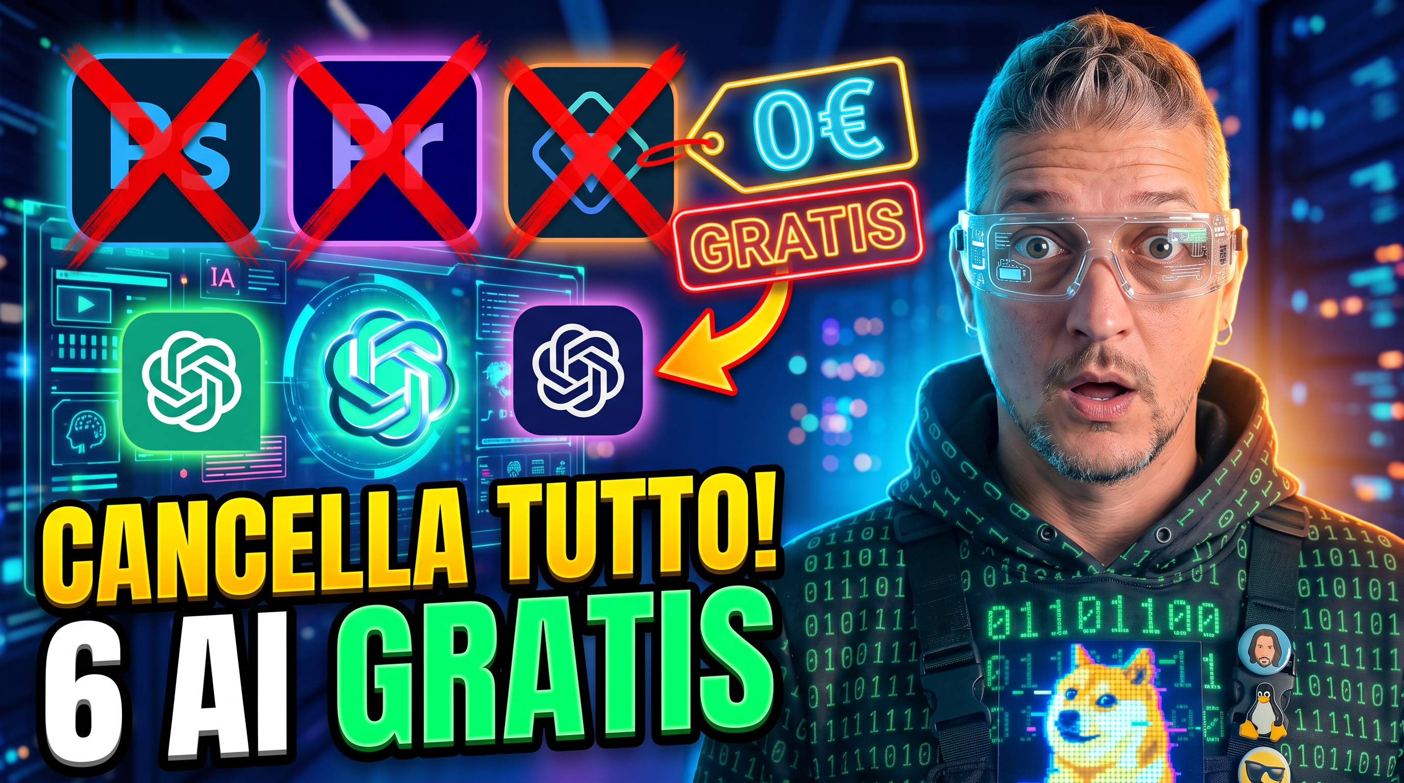 AI gratuite che sostituiscono software a pagamento - tuttelevitediunmaker